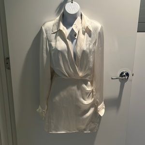 Zara dress, off white. NWT.